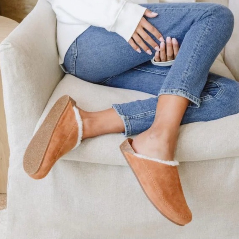 Jenni Kayne Shearling Lined Moc Clog